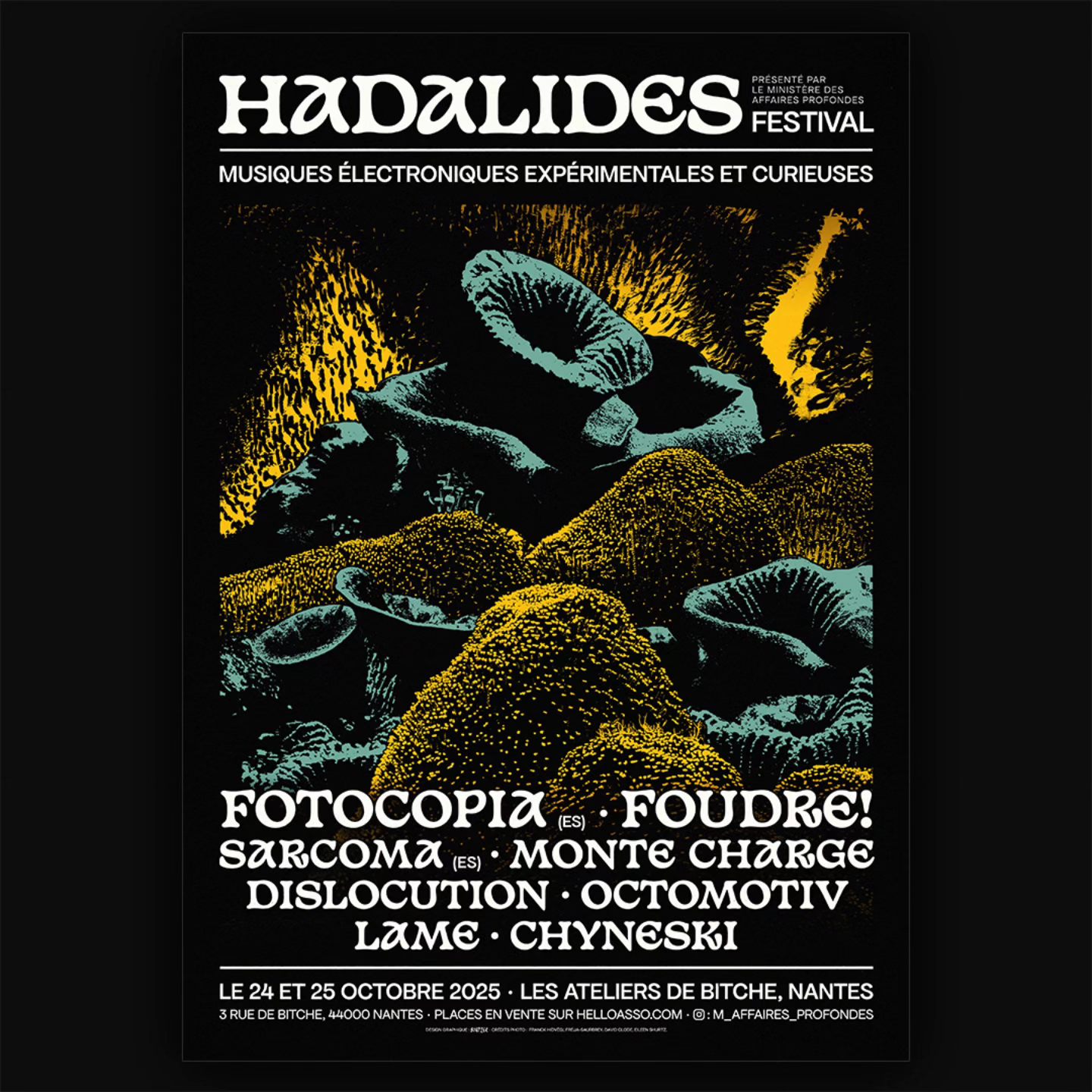 HADALiDES FESTIVAL – Musiques électroniques expérimentales et curieuses –